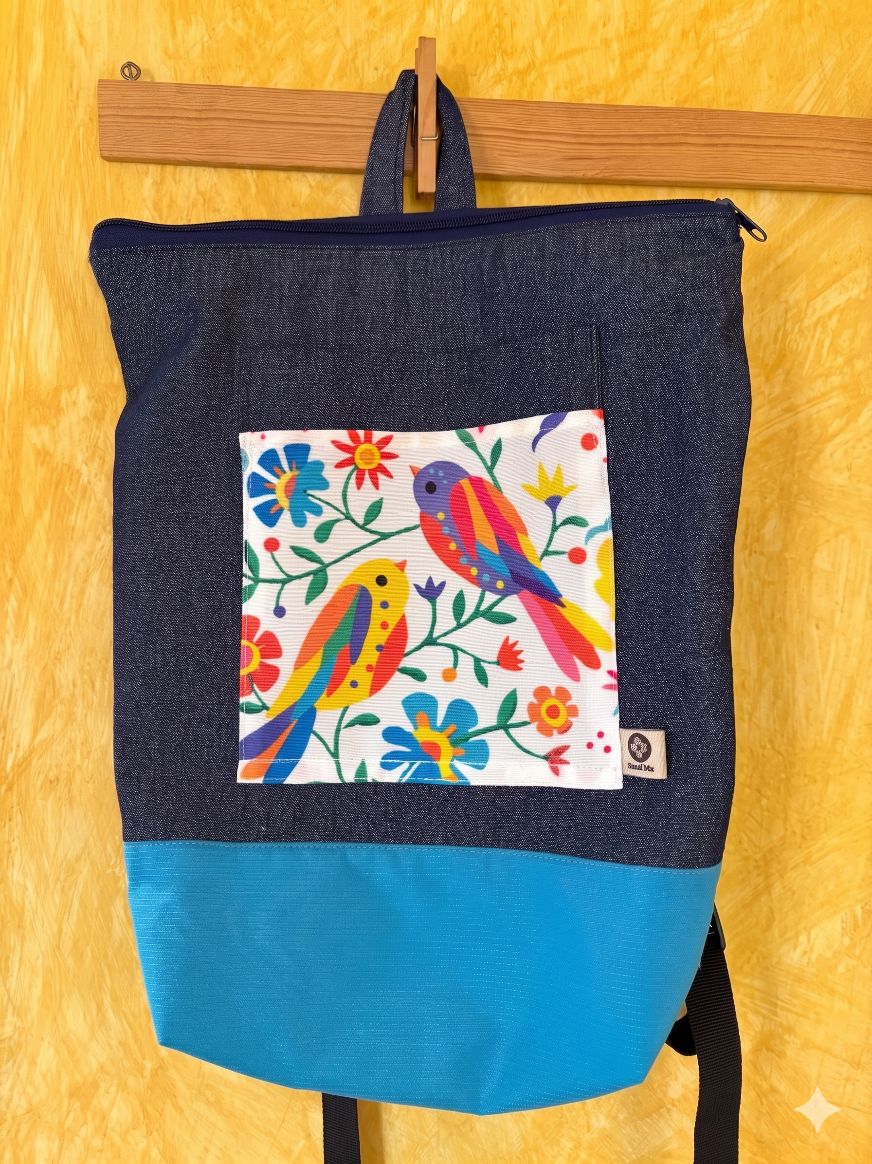Mochila Estrella 2 (Cielo y Pájaros)